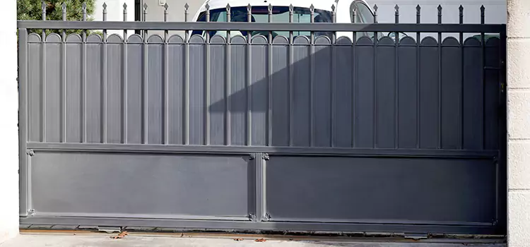 Metal Driveway Gate Installation Carlisle